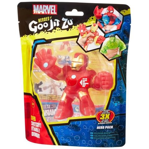 Goo Jit Zu Marvel - 41138 - Figura 11cm Iron Man - Foto 4