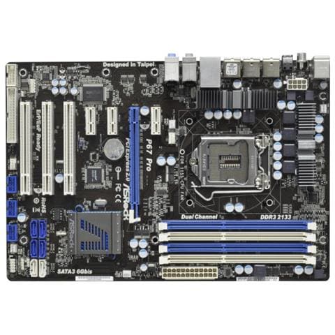 P67 Pro Intel P67 LGA 1155 (Socket H2) ATX scheda madre - Foto 1