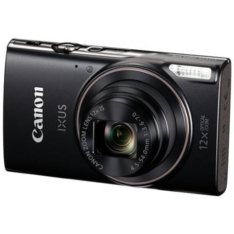 Fotocamera Digitale Compatta IXUS 285 HS 20.2 Mpx Sensore CMOS Zoom Ottico 12x Full HD Wi-Fi / NFC - Nero - Foto 2