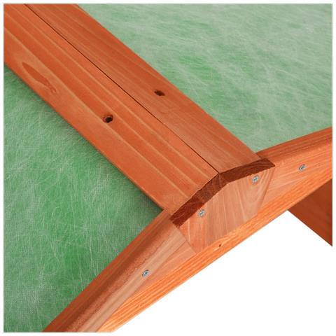 Casetta Per Tosaerba Robotizzato 72x87x50 Cm Massello Di Abete - Foto 2