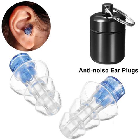 Tappi Auricolari Fonoassorbenti Ad Alta Efficienza 1 Paio Con Custodia Nero - Foto 7