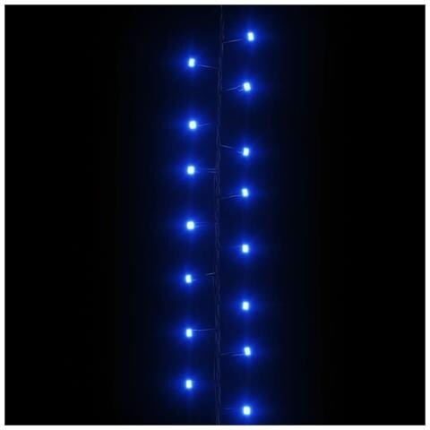 Stringa Led Compatta Con 2000 Luci Led Blu 20 M Pvc - Foto 6