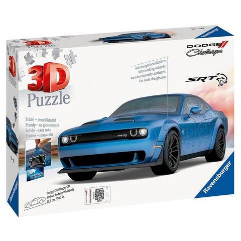 Puzzle 11283 3d Dodge Challenger Blu - Foto 1