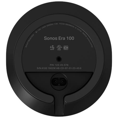 Speaker Wireless Portatile Era 100 Bluetooth Resistente all'umidità Colore Nero - Foto 7