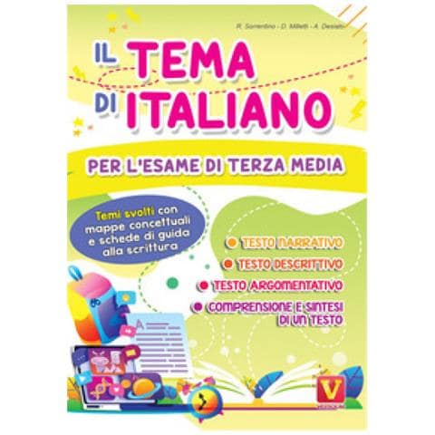 Regina Sorrentino - Il tema di italiano per l'esame di terza media. Temi svolti con mappe concettuali e schede di guida alla scrittura - Foto 1