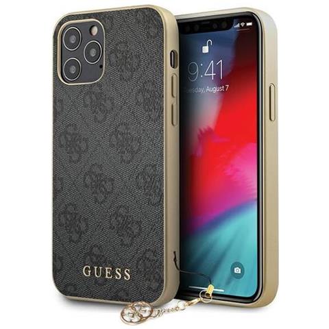 4g Charms - Iphone 12, 12 Pro (6.1) - Grau - Hard Case - Handyhlle Schutzhlle Handyhlle (guhcp12mgf4ggr) - Foto 1