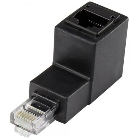 Rf-4087416 Adattatore Per Inversione Del Genere Dei Cavi Rj-45 Nero - Foto 2