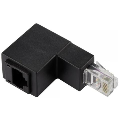 Rf-4087416 Adattatore Per Inversione Del Genere Dei Cavi Rj-45 Nero - Foto 1