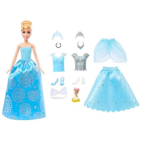 Cenerentella Sorprese Reali - Mattel - Hmk53 - Bambola Moda Disney - Foto 2