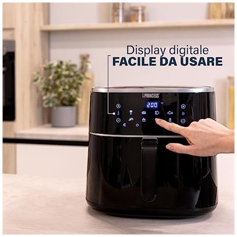 Friggitrice Digitale 182254-8 L - 2 Kg Di Patatine - Capacità Della Vaschetta Regolabile - Foto 2