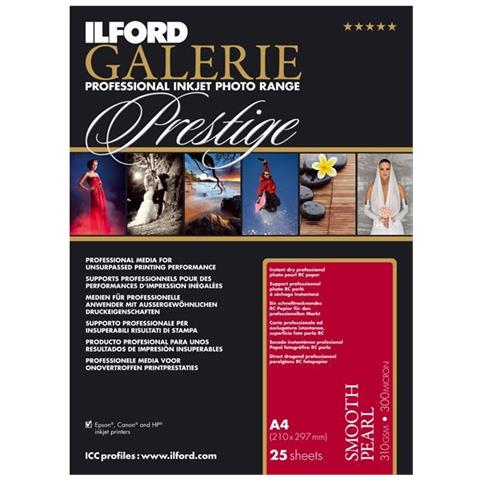 GALERIE Prestige Smooth Pearl carta fotografica A4 Bianco Perlato - Foto 1