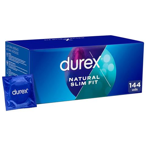 Preservativi Durex Natural Slim Fit 144 Unità - Foto 5