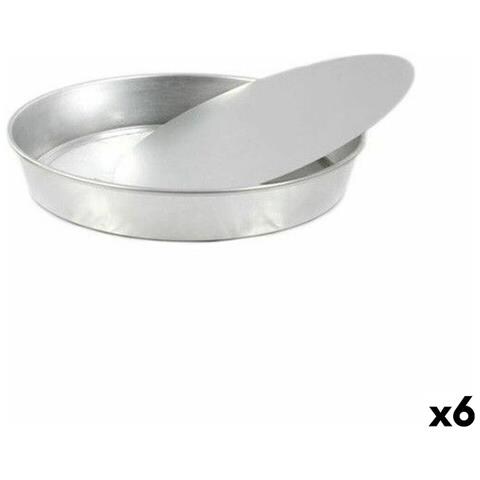 Stampo Removibile Vr Rotondo Alluminio 33 X 33 X 4,5 Cm (6 Unità) - Foto 1