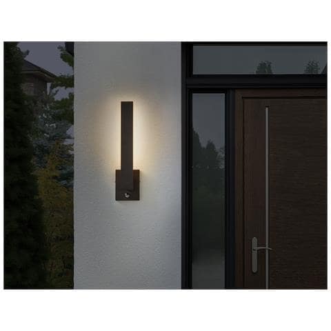 Applique A Led Per Esterni Tummel Con Sensore Di Movimento Nero - Foto 1