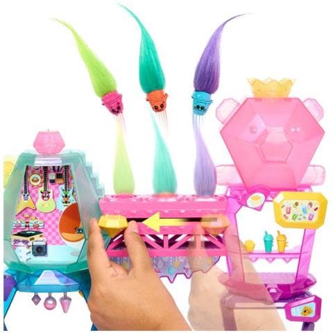 Dreamworks Trolls 3 Rageous Mountain Playset, Bambola E Accessori Hnf24 - Foto 1