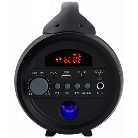 Altoparlante Bluetooth 50w Effetti Luminosi E Microfono Cablato, Nero - Foto 3