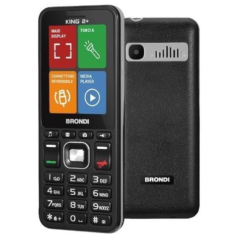 KING 2 Plus Senior Phone: il compagno ideale per comunicazioni semplici e affidabili, offrendo funzionalità essenziali e facilità d'uso a un prezzo accessibile. - Foto 1