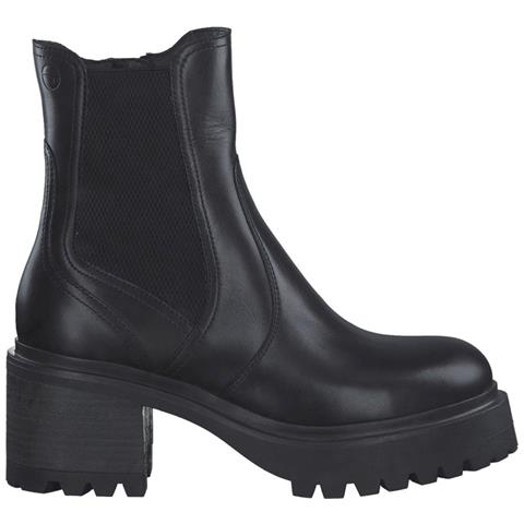 Black Casual Closed Booties Stivaletti Pelle Scarpe Donna Nero Eu 36, 1-26486-41 003 - Foto 2