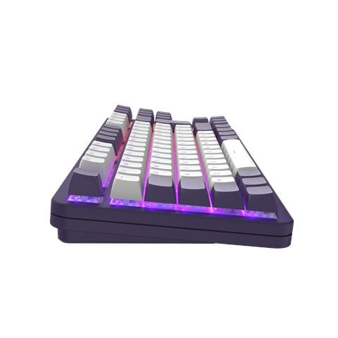 Alu87a Viola/bianco - Tastiera Gaming Meccanica Iso (de) - Foto 7