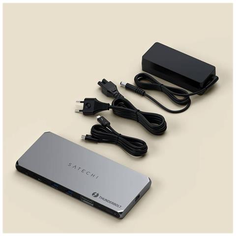 Docking Station Thunderbolt 4 Multidisplay, Grigio - Foto 4