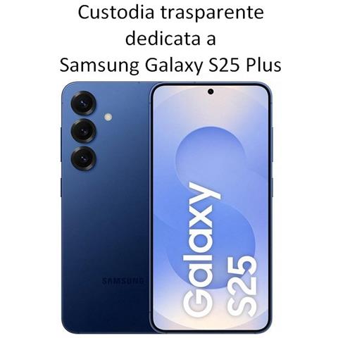 Ultra Slim Custodia Tpu Silicone 0,3mm Cover Case Per Samsung Galaxy S25 Plus Trasparente - Foto 2