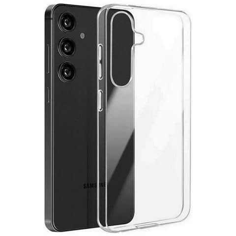 Ultra Slim Custodia Tpu Silicone 0,3mm Cover Case Per Samsung Galaxy S25 Plus Trasparente - Foto 1