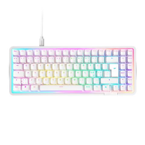 KB-101NW-DE tastiera Gaming USB Tedesco Bianco - Foto 1