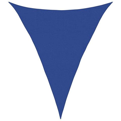 Vela Parasole 160 G/m Triangolare Blu 4x5x5 M In Hdpe - Foto 2