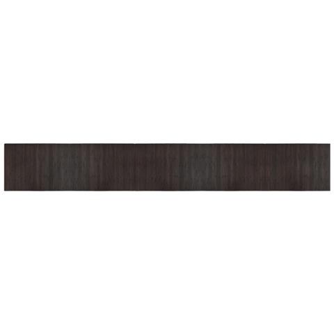 Tappeto Rettangolare Marrone Scuro 70x500 Cm In Bambù - Foto 2