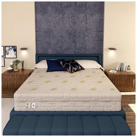 Materasso Memory Dream Super Singolo con Rivestimento in Aloe Vera, Memory 7 cm, misura 100x200 cm - Foto 2