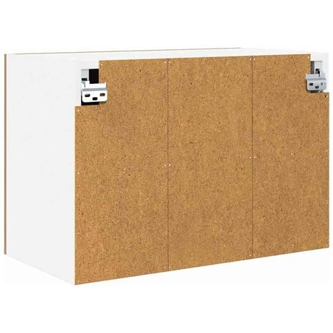 Armadio pensile con porta Riga 2 pcs Rovere Artigiano e Bianco - Foto 9