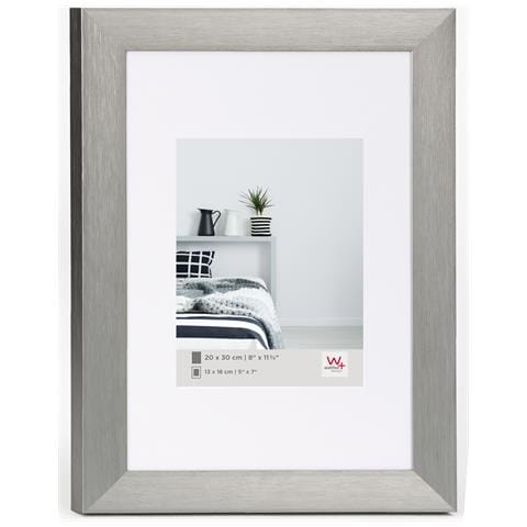 Aluline Telaio In Alluminio 30x45 Acciaio - Foto 1