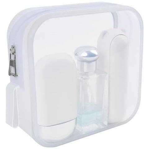 Beauty Case Da Viaggio In Silicone Bianco: Organizzatore Portatile Per Cosmetici - Foto 1