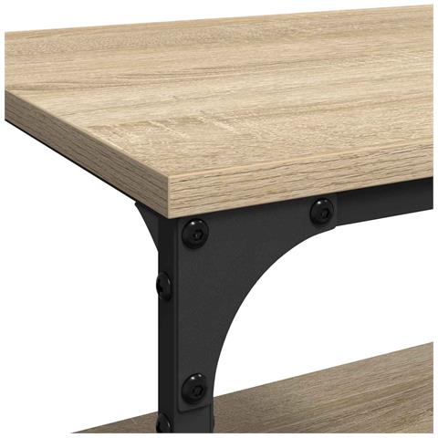 Carrello da Cucina Rovere Sonoma 60 x 41 x 76 cm - Foto 9
