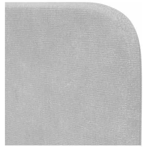 Orecchia della Testata Grigio chiaro 40,5 x 40,5 x 4 cm Velluto - Foto 9