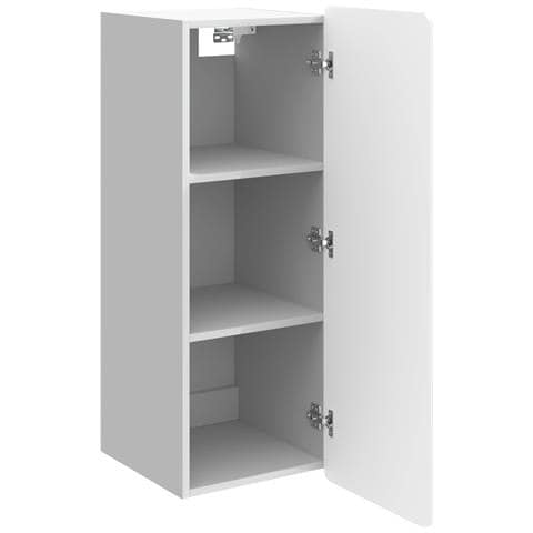 Mobiletto a muro Bianco Lucido 33 x 34,5 x 94 cm - Foto 2