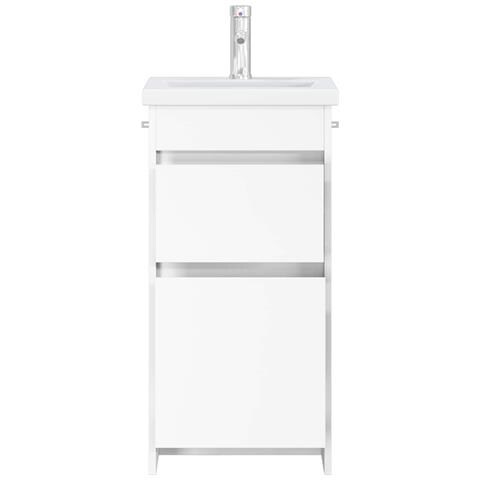Mobile da bagno con lavabo Bianco 42 x 40 x 84,5 cm - Foto 2
