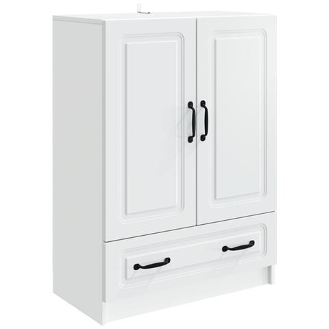 Credenza Bianco 66 x 34,5 x 92 cm Legno ingegnerizzato - Foto 1