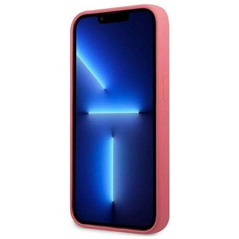 Karl Lagerfeld Klhcp13mslmp1pi Custodia In Silicone Fucsia Per Iphone 13 6.1 - Foto 1