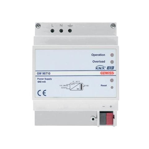 Alimentatore Elettronico Autoprotetto 110/240v - 50/60 Hz - Ip20 - 640ma - Da Guida Din - 4 Moduli Din - Chorus - Foto 1