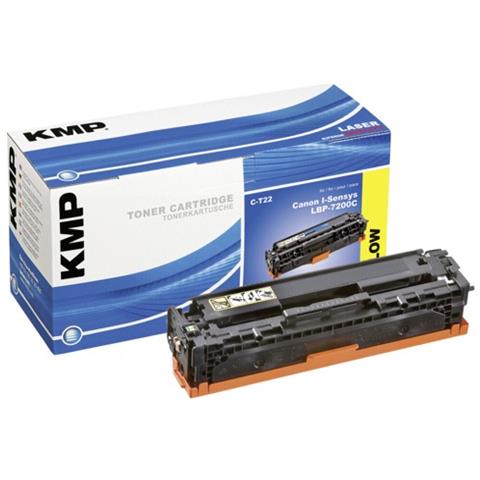 TONER COMPATIBILE - C-T22  Giallo per LBP7660 Capacità 2800 Pagine - Foto 1