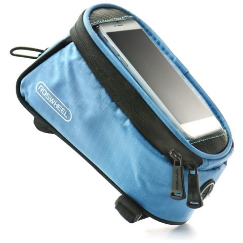 Supporto / borsa Da Bici Roswheel 4.8" Azzurro - Foto 1