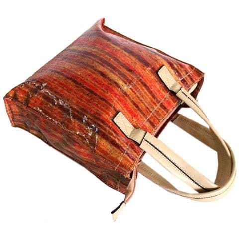 Borsa Donna Linea Sughero Multirighe 1320-1r Nero - Foto 4