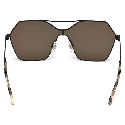 We0213 02g 00 Montature, Nero (nero Opacomarrone Specchiato), 0.0 Unisex-adulto - Foto 3