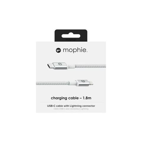 409903199, 1,8 M, Lightning, Usb C, Maschio, Maschio, Bianco - Foto 2