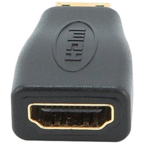 IGG312988, HDMI (M) , HDMI (H) mini, Maschio / femmina, Nero - Foto 1