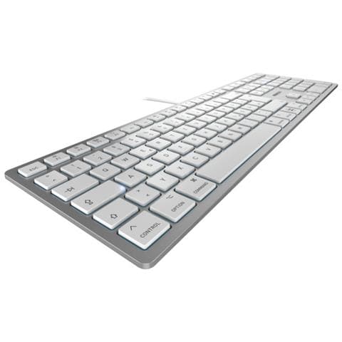 CHERRY KC 6000C FOR MAC tastiera USB QWERTZ Tedesco Argento - Foto 2