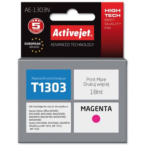 AE-1303N cartuccia d'inchiostro 1 pz Compatibile Resa elevata (XL) Magenta - Foto 1