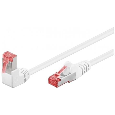 51548 Cavo Di Rete Bianco 0,25 M Cat6+ S /ftp (s-stp) - Foto 1