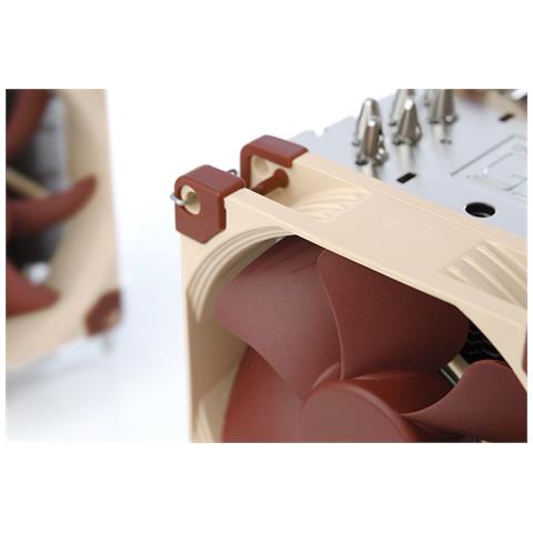 NH-U9 TR4-SP3 sistema di raffreddamento per computer Processore Refrigeratore 9,2 cm Alluminio, Beige - Foto 5